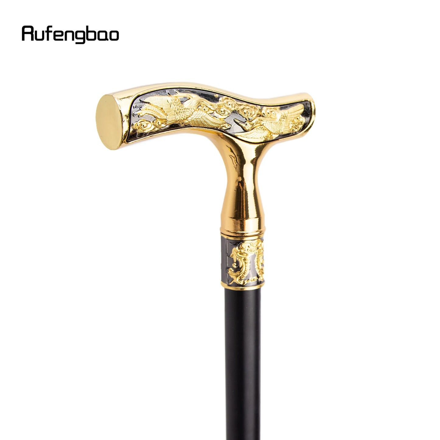 Crane Walking Cane Green Gemstone Fashion Decorative Walking Stick Gentleman Elegant Cosplay Cane Knob Crosier 93cm